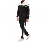 Cerruti 1881 ensemble de surv�tement bicolore muccino noir homme