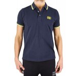 Cerruti 1881 polo maille piquée manches courtes liseré padova bleu marine homme Cerruti 1881 polo maille piquée manches courtes liseré padova bleu marine homme