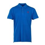 Cerruti 1881 polo manches courtes logo brodé tiber bleu roi homme Cerruti 1881 polo manches courtes logo brodé tiber bleu roi homme