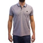 Cerruti 1881 polo manches courtes logo gomme isonzo gris homme