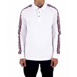 Cerruti 1881 polo manches longues uni diego blanc homme