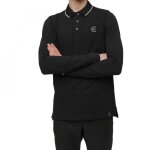 Cerruti 1881 polo manches longues uni fillipo noir homme Cerruti 1881 polo manches longues uni fillipo noir homme