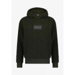 Cerruti 1881 sweat polaire capuche sherpa mende vert sapin homme