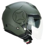Cgm casque demi jet 169a illi mono vert 169a - alv - 07 - a1 taille xs