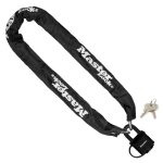 Chane antivol master lock - 8390eurdpro - 90cm x  6mm - cadenas 40mm - gaine nylon - noir