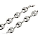 Collier - trabbia vuillermoz - argent 925 - maille grains de caf - 50cm - 7. 1mm