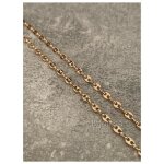 Chane ou bracelet maille grain de caf plaqu or 18 carats bijou
