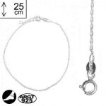 Chaine de cheville argent 925 1?