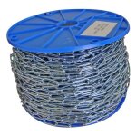 Chaine droite zinguee d. 3x26mm bobine de 100 m