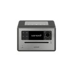Chaine hifi - sonoro - elite graphite - micro - systme - lecteur de cd - couleur gris