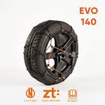 Chaines neige 9mm evo 140 - tendeur automatique - 255 50 r17 245 50 r18 235 45 r19 255 45 r19 235 45 ...