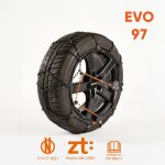 Chaines neige 9mm evo 97 - automatique - 205 65 r15 205 65 r16 205 55 r17 215 45 r18 225 35 r18 et +