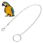 Chaîne de pied dentraînement pour perroquet grande chaîne de pied de perroquet grande bague de cheville ... Chaîne de pied dentraînement pour perroquet grande chaîne de pied de perroquet grande bague de cheville ...