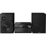 Cha�ne st�r�o panasonic sc - pmx94 - aux bluetooth dab + cd fm - audio haute r�solution 2 x 60 w noir ...