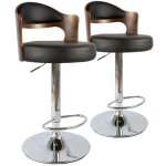 Chaises de bar - paris prix - david - lot de 2 - rglables en hauteur - design contemporain