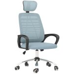 Vinsetto - fauteuil de bureau - maille - 63x66x122cm - bleu Vinsetto - fauteuil de bureau - maille - 63x66x122cm - bleu