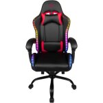 Chaise de bureau gaming - konix - phantom - �clairage rvb - inclinaison 135� - synth�tique - coussin ...