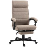 Vinsetto - fauteuil de bureau - polyester - 68x67x119cm - marron Vinsetto - fauteuil de bureau - polyester - 68x67x119cm - marron