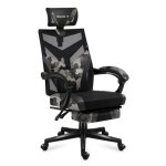 Chaise gaming huzaro combat 5. 0 camo hauteur r�glable chaise bureau support lombaire repose - pieds ...