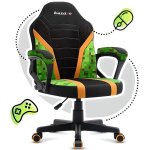 Chaise gaming huzaro ranger 1. 0 pixel mesh pour enfants - vert
