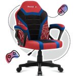 Chaise gaming huzaro ranger 1. 0 spider mesh pour enfants - rouge - hauteur r�glable - accoudoirs moelleux ...