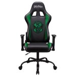 Chaise gaming harry potter serpentard fauteuil gamer noir taille l