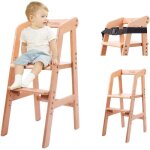 Chaise haute evolutive en bois pour bébé réglable fabriqué en bois de hêtre de haute qualité avec ceintures ... Chaise haute evolutive en bois pour bébé réglable fabriqué en bois de hêtre de haute qualité avec ceintures ...