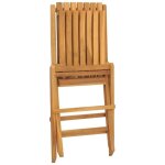Chaises de jardin pliantes en bois de teck massif - salalis - sp2130 Chaises de jardin pliantes en bois de teck massif - salalis - sp2130