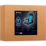 Chaise de jeu d�velopp�e sp�cialement pour de longues s�ances de jeu nacon. couleur bleu clair