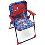 Chaise pliante spiderman - marvel - pour enfant - bleu et rouge