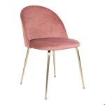 Chaise de salle � manger florence - rose