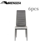 Mengda lot de 6 chaises de salle a manger design moderne chaises de cuisine