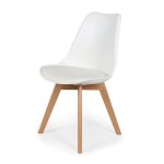 Chaise scandinave - blanc Chaise scandinave - blanc