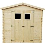Chalet de jardin en bois 433 m² timbela - ep. 19 mm - plancher inclus - pin / épicéa - m369 + m369g Chalet de jardin en bois 433 m² timbela - ep. 19 mm - plancher inclus - pin / épicéa - m369 + m369g