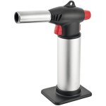 Chalumeau de cuisine acier inoxydable - tescoma caramellatore ? flamme r�glable s�curit� id�al caram�liser ...
