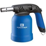 Chalumeau de cuisine professionnel kemper - allumage piezo - flamme rglable - bec en acier inoxydable ...