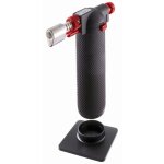 Chalumeau de cuisine - leifheit - proline 03084 - allumage pi�zo�lectrique - gaz pour briquet - noir ...