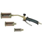 Chalumeau de soudage - velleman - weld - 3 becs interchangeables - poigne avec levier - tuyau en caoutchouc ...