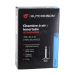 Chambre � air v�lo route - hutchinson - presta - valve 60mm - 700x25 - 30 - noir