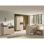 Chambre bébé ou enfant louise lit 60x120 évolutif en 90x200 armoire commode à langer et chevet Chambre bébé ou enfant louise lit 60x120 évolutif en 90x200 armoire commode à langer et chevet