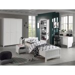 Chambre compl�te enfant 6p erik ii blanc