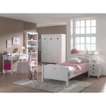 Chambre complte enfant - paris prix - amori - blanc - 5 pices - tendance & moderne