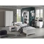 Chambre compl�te enfant 5p erik ii blanc