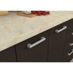 Chamonix plan de travail stratifi - l 60 cm - ep 28 mm - beige mat