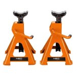 Chandelles � cr�maill�re (paire) - neo tools - 11 - 750 - 3 t - levage 295?428 mm - certifi� t�v