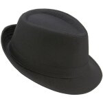 Accessoire - chapeau borsalino noir luxe adulte