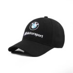 Autocollant de voiture pour bmw m 80x50mm argent avec 1 casquette de baseball chapeau brod bmw m motorsport ...