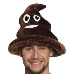 Chapeau crotte marron chocolat