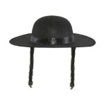 Chapeau imitation lainage rabbi jacob - noir avec cheveux (papillotes) - ptit clown - accessoire de mode ... Chapeau imitation lainage rabbi jacob - noir avec cheveux (papillotes) - ptit clown - accessoire de mode ...