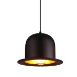 Chapeau melon cr�atif lustre abat - jour chapeaux melon plafond suspendu lampes abat - jour loft bar ...